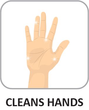 Cleans Hands